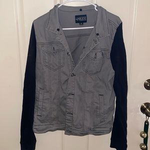 Rude gray and black jacket
